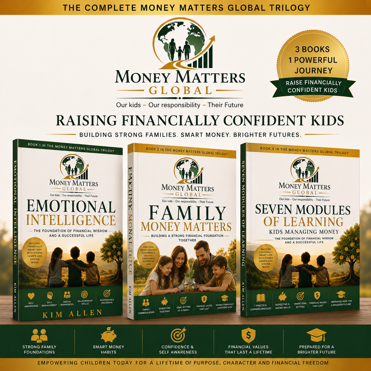 Money Matters Global Trilogy by Kim Allen book cover